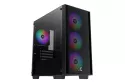 Caja PC Xigmatek NYX Air II micro ATX/Mini-ITX RGB Vidrio Templado Negro