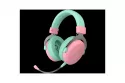 Auriculares Cooler Master CH351 inalámbricos y con cable 2,4 GHz, Bluetooth y jack 3,5 mm Gaming, micrófono desmontable, sonido envolvente, colores negro, verde y rosa