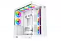 Caja PC Xigmatek Aqua 7 EN49033 Blanco Vidrio Templado ARGB Mid Tower