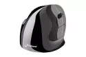 Ratón Evoluent VMDSW Inalámbrico 2600 DPI Negro Gris Diseño Vertical Ergonómico