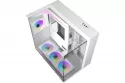 Torre PC Caja Media Torre Darkflash TH285 Blanco RGB 3 Cristales Templados