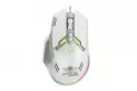 Ratón Spirit of Gamer Elite M60 USB 20000 DPI Blanco RGB 9 Botones