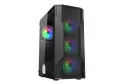 Torre PC Caja PC Cougar MX110 RGB Negro Mid Tower Vidrio Templado 4 Ventiladores
