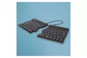 Teclado R-GO TOOLS Split Break inalámbrico ergonómico QWERTY (ES) con software de pausas