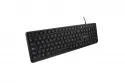 Teclado V7 KU350ES de membrana completo con teclas multimedia y conexión USB