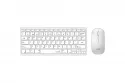 Teclado y Ratón Bluetooth Cool Mobility compacto inalámbrico Layout Español para PC y Tablet, color blanco