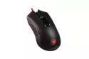 Ratón Lexip Game of Thrones Targaryen Inalámbrico y Cableado 4800DPI Negro Rojo Iluminación RGB