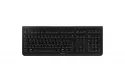 Teclado CHERRY KW 3000 inalámbrico de tamaño completo con reposamuñecas y teclas multimedia