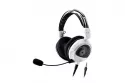 Auriculares Audio-technica ATH-GDL3 con cable abiertos para gaming con micrófono desmontable blancos