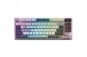 Teclado MSI FORGE GK600 TKL mecánico inalámbrico RGB con pantalla y switches hot-swap