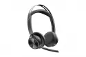 Auriculares HP Voyager Focus 2 inalámbricos Bluetooth con Cancelación de Ruido, micrófono y base de carga, uso profesional, color negro