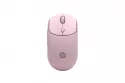 Ratón HP 400 Inalámbrico Dual 6000 DPI Rosa Clic Silencioso Ambidiestro