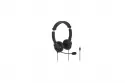 Auriculares Kensington Classic EQ USB-C con cable Cancelación de Ruido Micrófono Negro