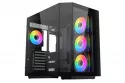 Caja de ordenador Vida Edge torre ATX vidrio templado RGB negra