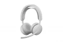Auriculares Logitech Zone Wireless 2 inal&aacute;mbricos Bluetooth con Cancelaci&oacute;n de Ruido blanco crudo