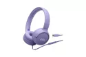 Auriculares JBL con cable USB-C Hi-Res, micr&oacute;fono y dise&ntilde;o plegable violeta
