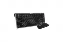 Subblim Combo Compacto - Teclado + rat&oacute;n inal&aacute;mbrico