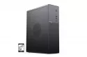 Torre PC Caja CoolBox T100 Slim Micro ATX USB-C 3.2 Gen1 Negra Full Metal