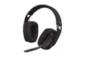 Auriculares The G-Lab KORP Platinium inal&aacute;mbricos Bluetooth USB para gaming color negro