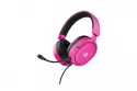 Auriculares Trust GXT 498P Forta con cable conectividad 3,5 mm Gaming micr&oacute;fono extra&iacute;ble rosa