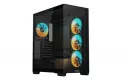 CAJA GIGABYTE C500 PANORAMIC STLEATH ATX 4 VENT 120MM NEGRO 28300-C500B-1CKR