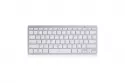 Ewent EW3161 (Blanco / Plata) - Teclado inal&aacute;mbrico