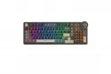 Teclado Royal Kludge RKN99 Tri Mode ANSI RGB Hot-Swappable Switch Cream Phantom