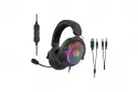 Auriculares SPEEDLINK CONUX RGB con cable USB y jack para gaming con retroiluminaci&oacute;n multicolor negros