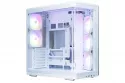 Torre PC Torre ATX Zalman P60 White ARGB 5 Ventiladores Vidrio Templado USB-C