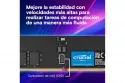 Memoria RAM Crucial CT2K32G64C52CU5 64GB 2x32GB DDR5 6400MHz CL52 Negro Kit para PC