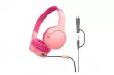 Auriculares Belkin SoundForm Mini con cable USB-C y jack 3,5 mm para llamadas y m&uacute;sica, resistentes a ca&iacute;das y agua, color rosa