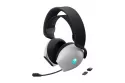 Auriculares Dell Alienware AW725H inal&aacute;mbricos Bluetooth y RF para gaming con cancelaci&oacute;n de ruido, micr&oacute;fono retr&aacute;ctil y RGB, negro y blanco
