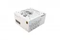 Fuente Alimentación Progaming Fuente De Alimentación Modular 1000w 80+ Gold Atx Blanca Con I-stop Fan Stop, Condensador Japonés, Active Pfc, Dc-to-dc, Cables Flat Blancos