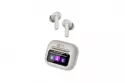 Auriculares AGM Buds 9 inal&aacute;mbricos Bluetooth con Cancelaci&oacute;n de Ruido, pantalla t&aacute;ctil y USB-C, color beige