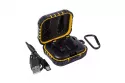 Auriculares Caterpillar CP-CAT-BT-EARBUD inal&aacute;mbricos Bluetooth con Cancelaci&oacute;n de Ruido, micr&oacute;fono y resistencia IP55, negros