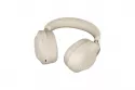 Auriculares Jabra Evolve2 85 inalámbricos Bluetooth con Cancelación Activa de Ruido para oficina y llamadas, micrófono boom, beige