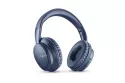 Auriculares Music Sound BOOST inal&aacute;mbricos Bluetooth con 3 modos EQ, micr&oacute;fono y plegables azul