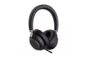 Auriculares Yealink BH76 Plus con cable USB-A/C para oficina, Cancelaci&oacute;n de Ruido, micr&oacute;fono y control para Microsoft Teams, color negro