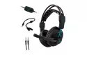 Auriculares Erazer MAGE P10 con cable USB, gaming, micr&oacute;fono y control volumen, negro