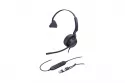 Auriculares Yealink UH42 Mono con cable USB-C/USB-A para llamadas y música, con micrófono y supresión de ruido, color negro