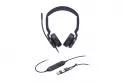 Auriculares Yealink UH44 Dual con cable USB-C/A, cancelación de ruido y micrófono para oficina, negros