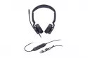 Auriculares Yealink UH44 DUAL UC con cable USB-A y USB-C para oficina, micr&oacute;fono dual, color negro