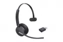 Auriculares Yealink WH64 Hybrid Mono UC inal&aacute;mbricos Bluetooth con cancelaci&oacute;n de ruido para oficina y call center negros