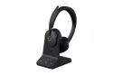 Auriculares Yealink WH68 inal&aacute;mbricos y con cable Bluetooth con Cancelaci&oacute;n de Ruido, micr&oacute;fono y control t&aacute;ctil, color negro