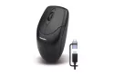 Rat&oacute;n Hamlet XMICEU2-CX USB &Oacute;ptico Negro Ambidiestro Compacto