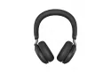 Auriculares Jabra Evolve2 75 inal&aacute;mbricos Bluetooth con Cancelaci&oacute;n Activa de Ruido, Micr&oacute;fono y Base de carga, Negro