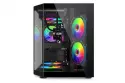 Caja ProGaming Alma Negra Cube Tower Micro-ATX/Mini-ITX con 3 ventiladores ARGB