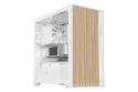 Carcasa de ordenador ITEK WOODY Torre ATX micro ATX Mini-ITX Blanca
