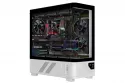 Carcasa Itek NETRON CURVED Torre ATX RGB Blanca