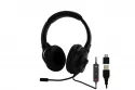 Auriculares MCL MK1A99AZZZCSQMUSB con cable USB-A/USB-C para oficina y uso diario negros